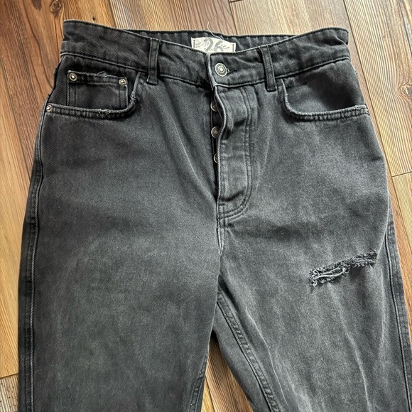 We the free high waist washed black 26 - Picture 6 of 7